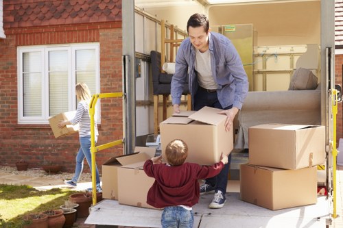 Local packing team handling apartment move preparations in Pimlico